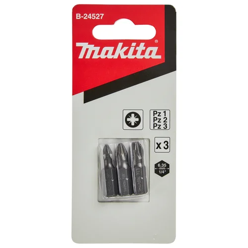 Makita B-24527 Sukimo antgalis PZ1,2,3x25mm (3 vnt) image 2