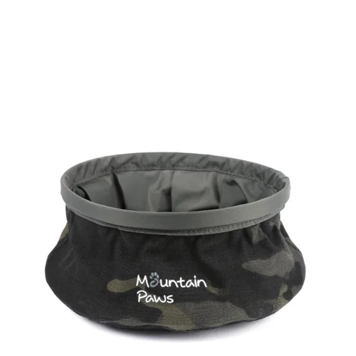 Mountain Paws Sulankstomas šunų vandens dubuo – Chaki image 1