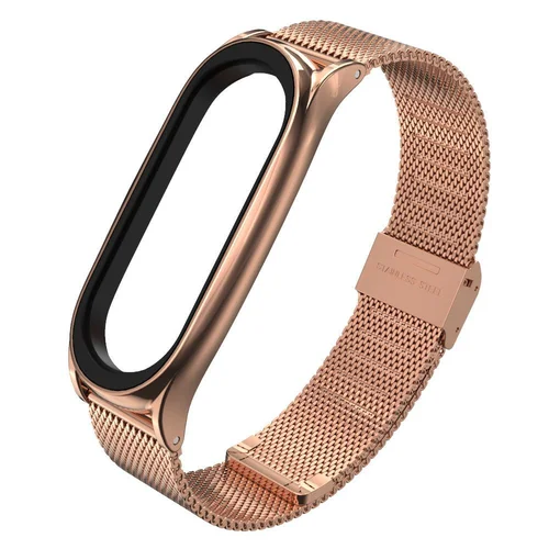 Tech-Protect MilaneseBand dirželis Xiaomi Mi Smart Band 5/6/6 NFC, rožinis image 2