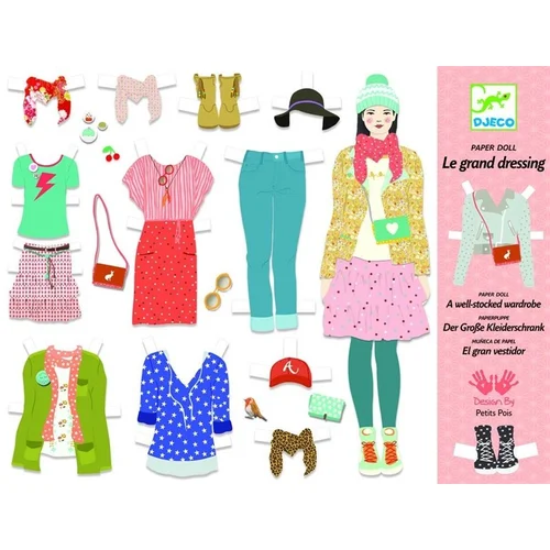Djeco Wardrobe Popierinių figūrų rinkinys image 3