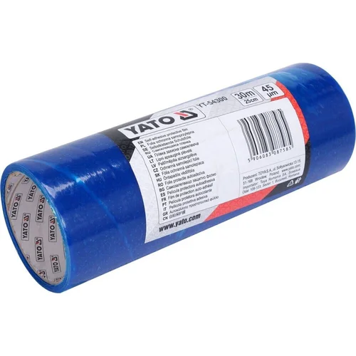 YATO Lipni apsauginė plėvelė 250 mm x 30 m image 1