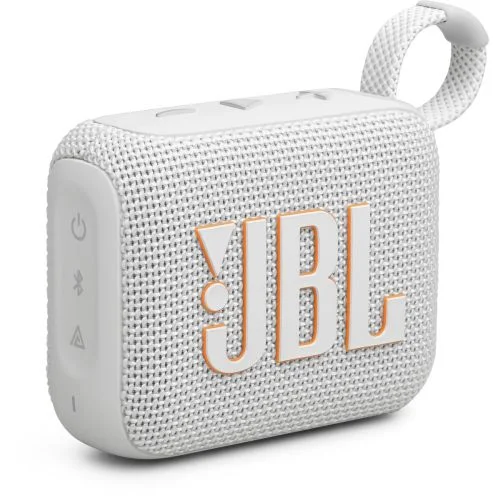 JBL Go 4 Bluetooth garsiakalbis, baltas image 1