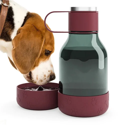 Asobu Dog Bowl Bottle Lite 1500 ml, burgundiška image 1