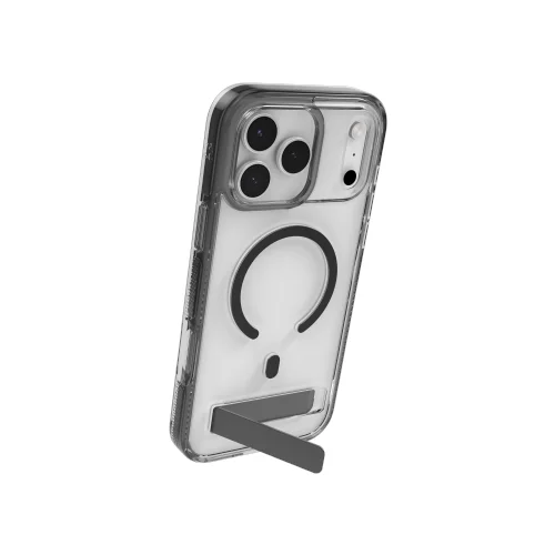 ZAGG Santa Cruz Snap KS MagSafe dėklas iPhone 17 Pro Max, skaidrus ir juodas image 3