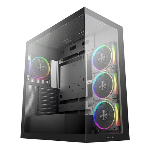 DeepCool CG580 4F V2 Midi Tower korpusas, juodas image 1