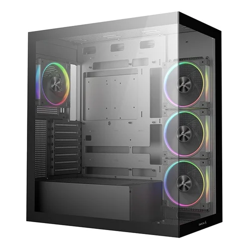 DeepCool CG580 4F V2 Midi Tower korpusas, juodas image 2