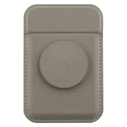 Uniq Flixa MagSafe magnetinė piniginė su stovu, pilka image 1