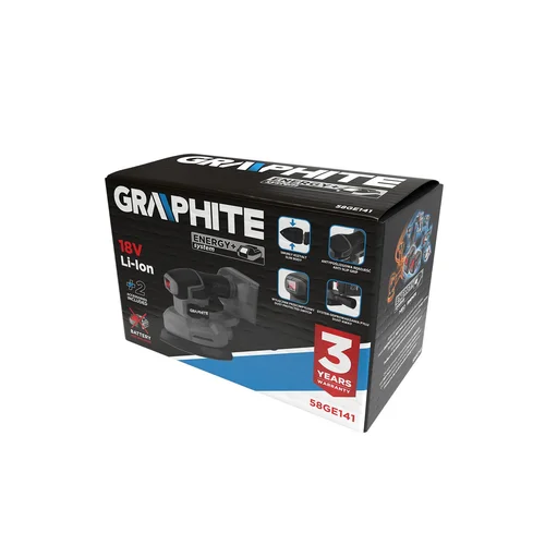 GRAPHITE DELTA 58GE141 Energy+ 18 V be baterijų image 2