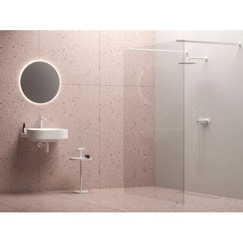 Walk-In Free Set 150, Balta matinė + Stiklas Skaidrus image 1