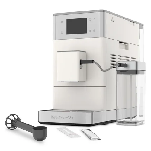 KitchenAid KF4 5KES8454EPL Automatinis kavos aparatas Balta image 3