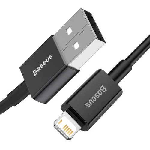 Baseus Lightning Superior Series kabelis 1 m, juodas (CALYS-A01) image 3