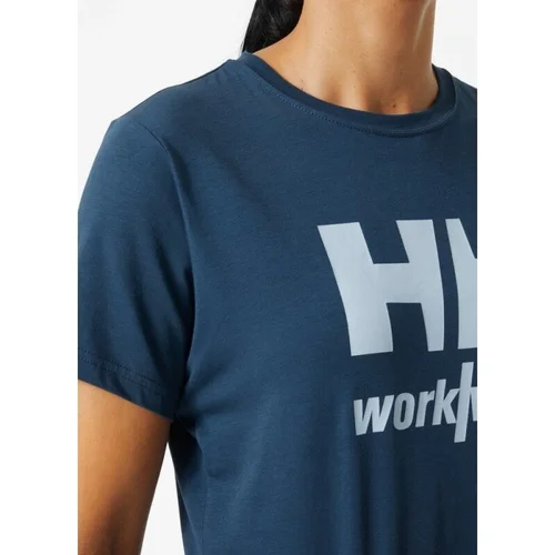 Helly Hansen Logo T-Shirt, mėlyni, XS image 3