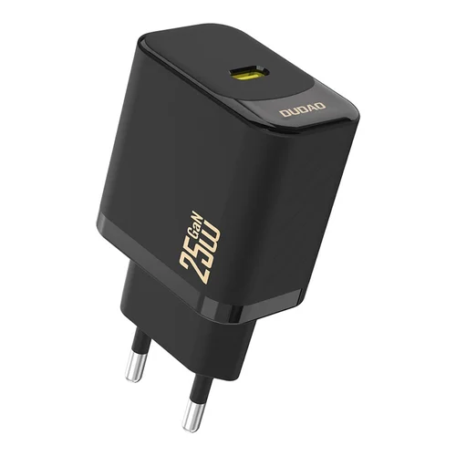 Dudao A27 GaN 25W USB-C juodas įkroviklis image 1