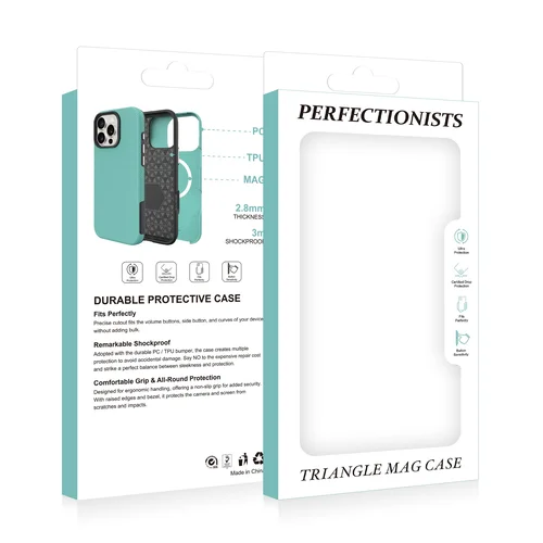 Apple iPhone 17 Pro Perfectionists Triangle Mag Case tamsiai mėlynas image 2