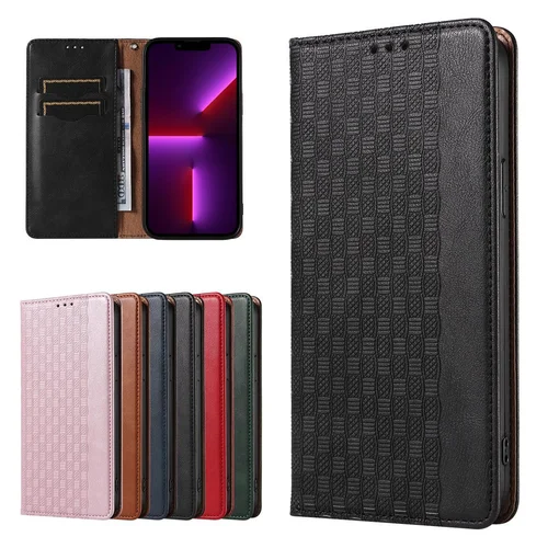 Magnetinis piniginės dėklas iPhone 14 Pro su dirželiu, juodas image 2