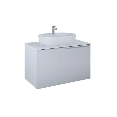 Elita Glam 90 D1 pakabinama spintelė pilkos spalvos image 2