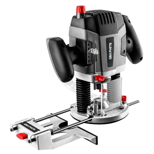 Graphite 59G717, 1300W elektrinis vertikalus frezeris image 1