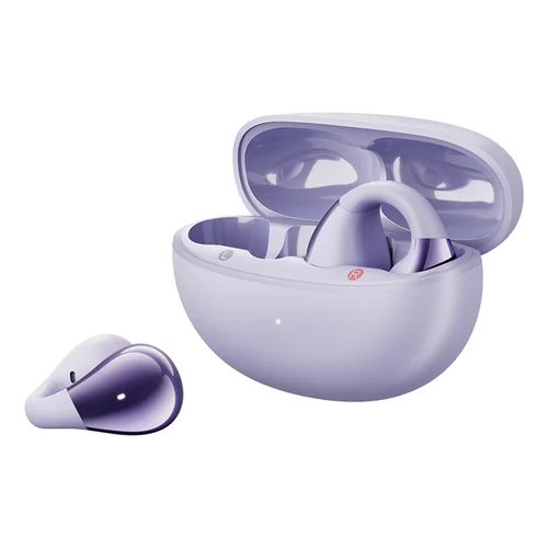 QCY Crossky Clip C30 violetinės belaidės ausinės image 1
