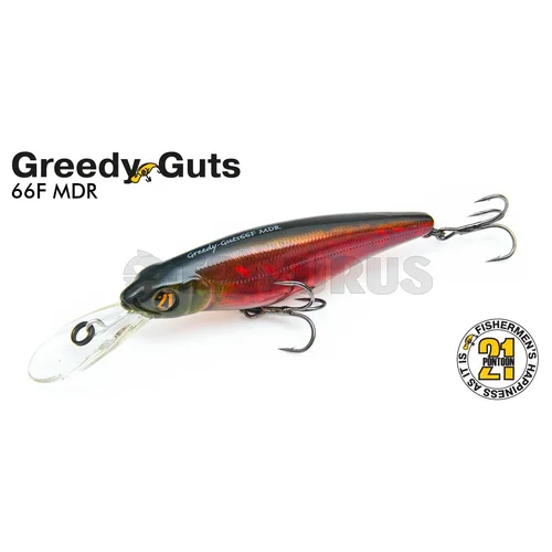 Pontoon21 GreedyGuts 66F-MDR 66 mm 7 g vobleris image 1