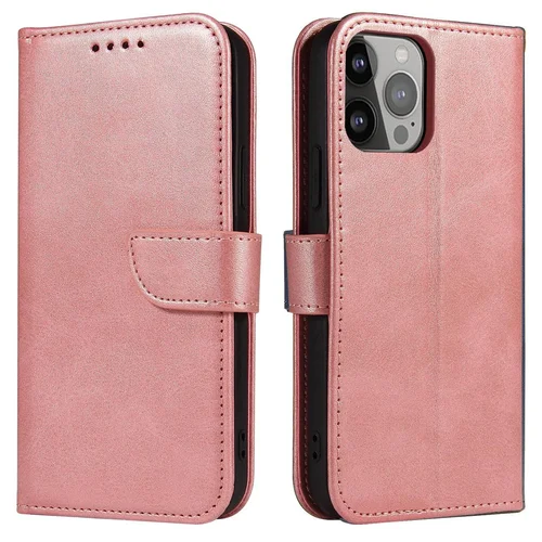 Magnet Case dėklas iPhone 14 Pro Max, rožinis image 1
