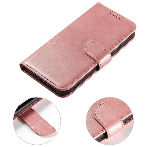 Magnet Case dėklas iPhone 14 Pro Max, rožinis image 2