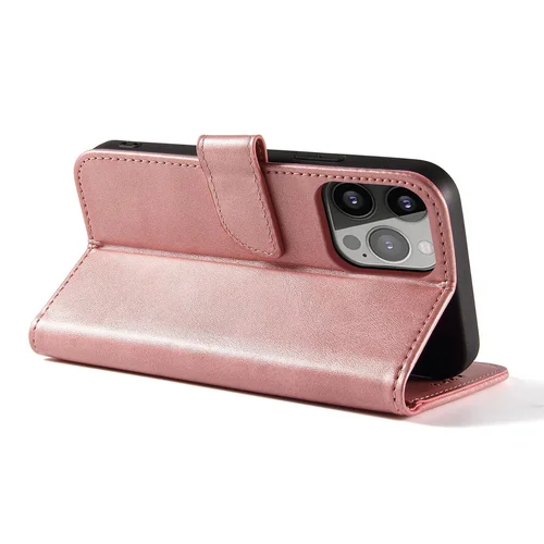 Magnet Case dėklas iPhone 14 Pro Max, rožinis image 3