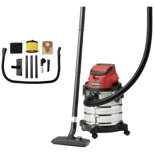 Einhell TC-VC 18/20 Li S- Solo be akumuliatoriaus ir įkroviklio image 1