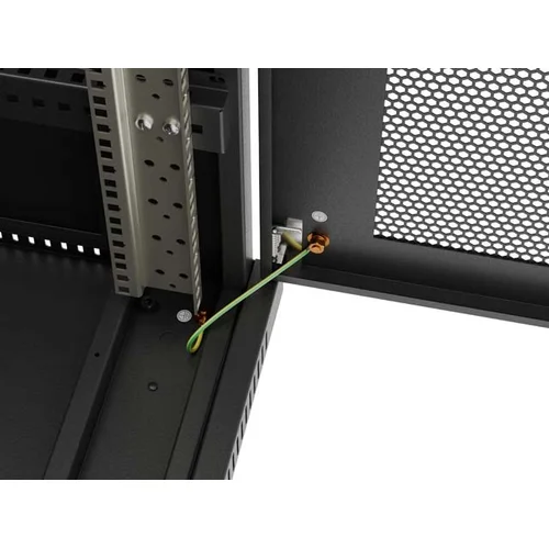 Lanberg FF01-6624-23BL 24U 19 col. juodas rack kabinetas image 3
