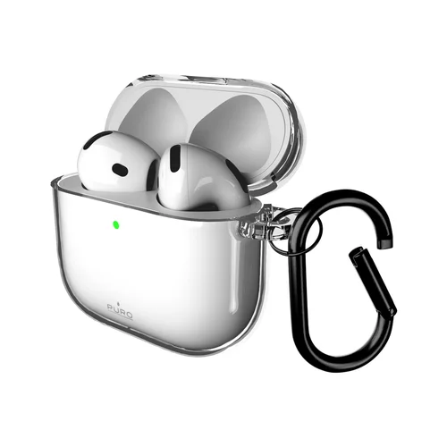 Puro 0.3 Nude dėklas AirPods 4, skaidrus image 2