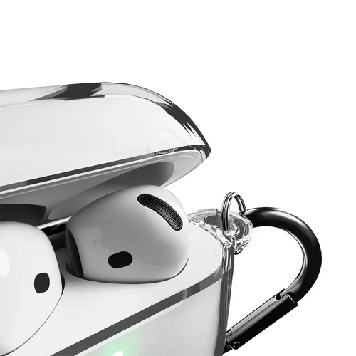Puro 0.3 Nude dėklas AirPods 4, skaidrus image 3