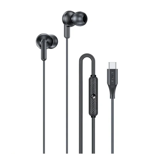 Awei PC-25T USB-C ausinės juodos image 1
