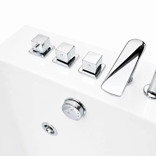 Bellagio Luxury Pearl RT1803 Masažinė vonia, 180×80×60 cm, Vienvietė image 3