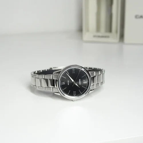 Casio LTP-1303DD-1AVEF moteriškas laikrodis, juodas image 2
