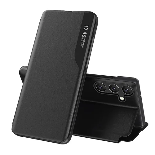 Hurtel aplankas Samsung Galaxy S25, juodas image 1