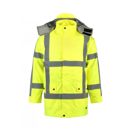 MALFINI T50 šilta gero matomumo darbo striukė - 2XL, Fluorescencinė geltona image 3