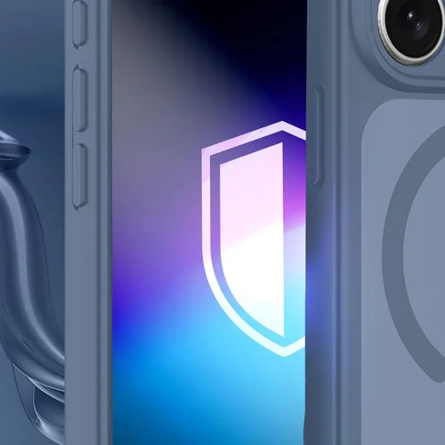 3mk Misty MagCase dėklas iPhone 16E/17E, mėlynas image 2