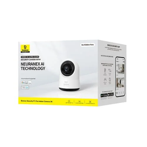 Baseus P1 Pro 3K vidaus kamera, balta image 1