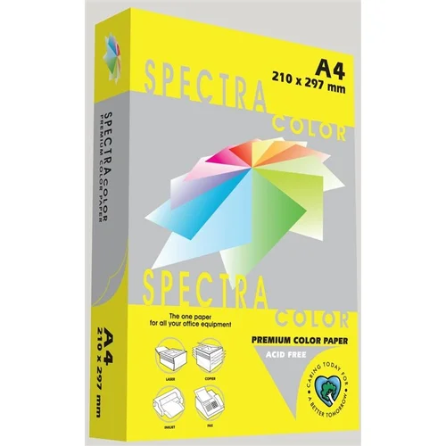 Lemon kopijavimo popierius A4, 500 lapų, geltona image 1