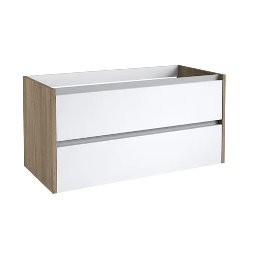 Kame City BUC/10-3DR/10D1P1 Apatinė spintelė 100 cm Balta blizgi image 1
