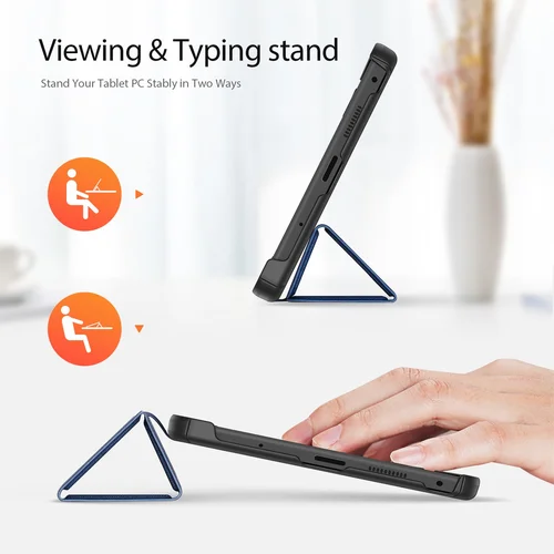 Dėklas Dux Ducis Domo Lenovo Tab One 8.7 TB305 juodas image 2