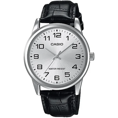 Casio MTP-V001L-7B vyriškas laikrodis, sidabrinis image 1