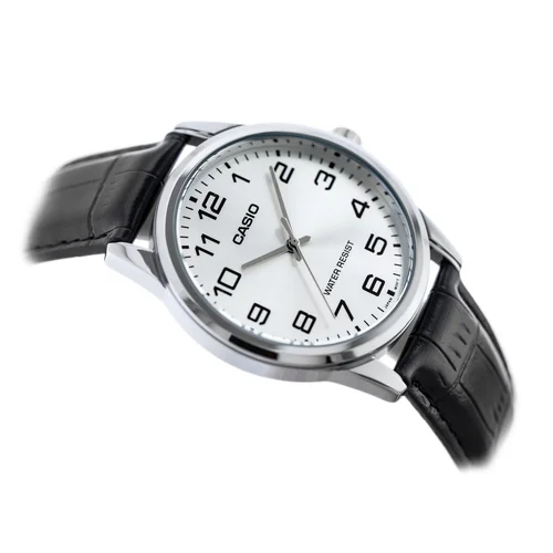 Casio MTP-V001L-7B vyriškas laikrodis, sidabrinis image 3