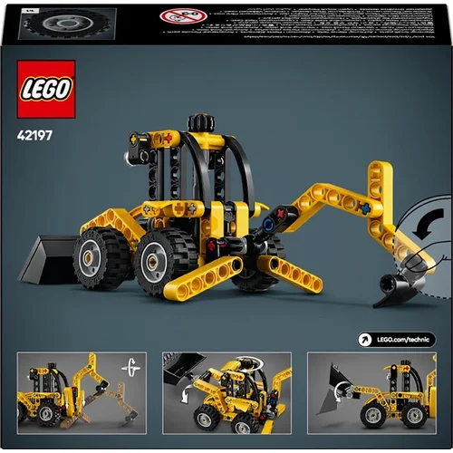 LEGO® Technic Backhoe Loader 42197, 104 vnt. image 2
