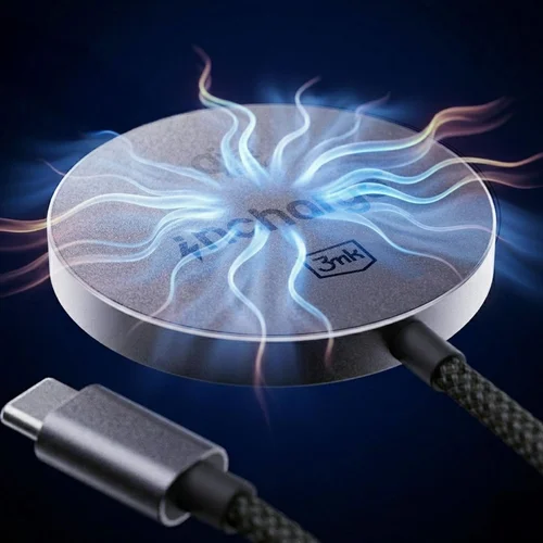 3mk incharge Align 25W Qi2.2 juodas belaidis įkroviklis image 3