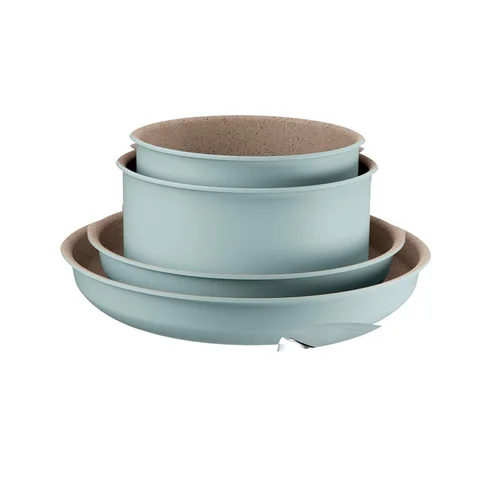 TEFAL INGENIO EUCAL 5VNT Keptuvų ir puodų rinkinys, Žydra image 3