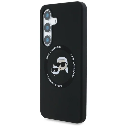 KARL LAGERFELD KLHMS25MSKCHTCK dėklas Samsung S25 Plus, juodas image 2