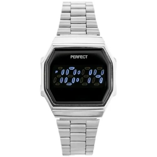 LED PERFECT WATCH A8039 (zp916a) sidabrinis laikrodis image 1