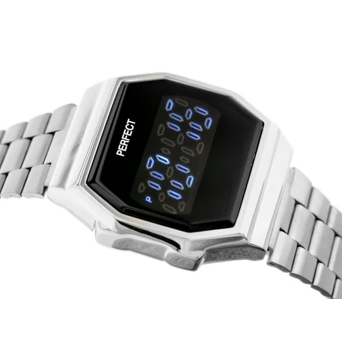LED PERFECT WATCH A8039 (zp916a) sidabrinis laikrodis image 3
