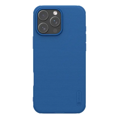 Nillkin Super Frosted Shield Pro dėklas iPhone 16 Pro, mėlynas image 1