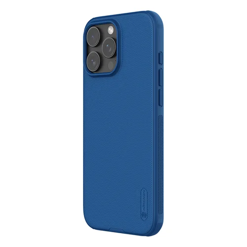 Nillkin Super Frosted Shield Pro dėklas iPhone 16 Pro, mėlynas image 2